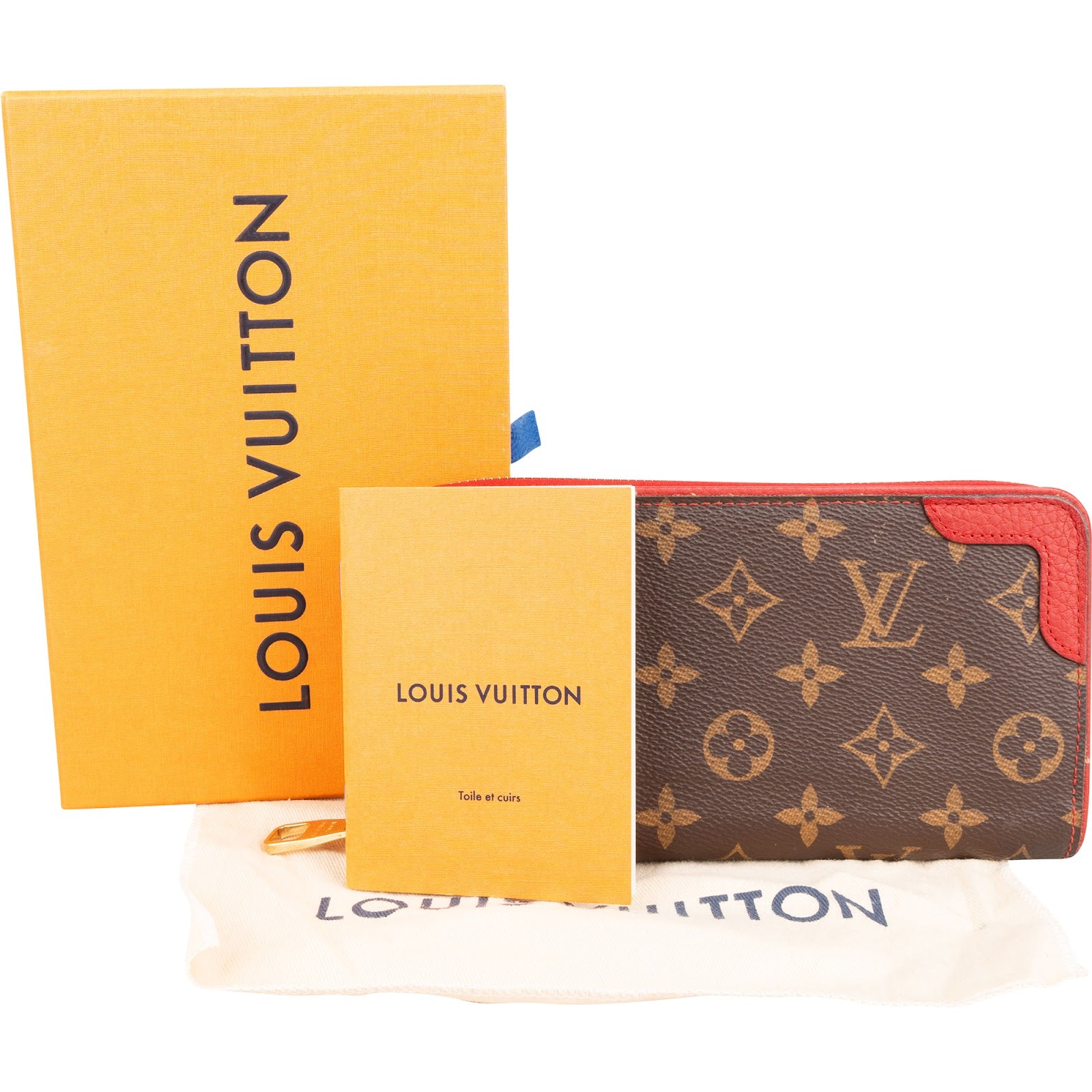 Portafoglio Zippy in tela Monogram di Louis Vuitton