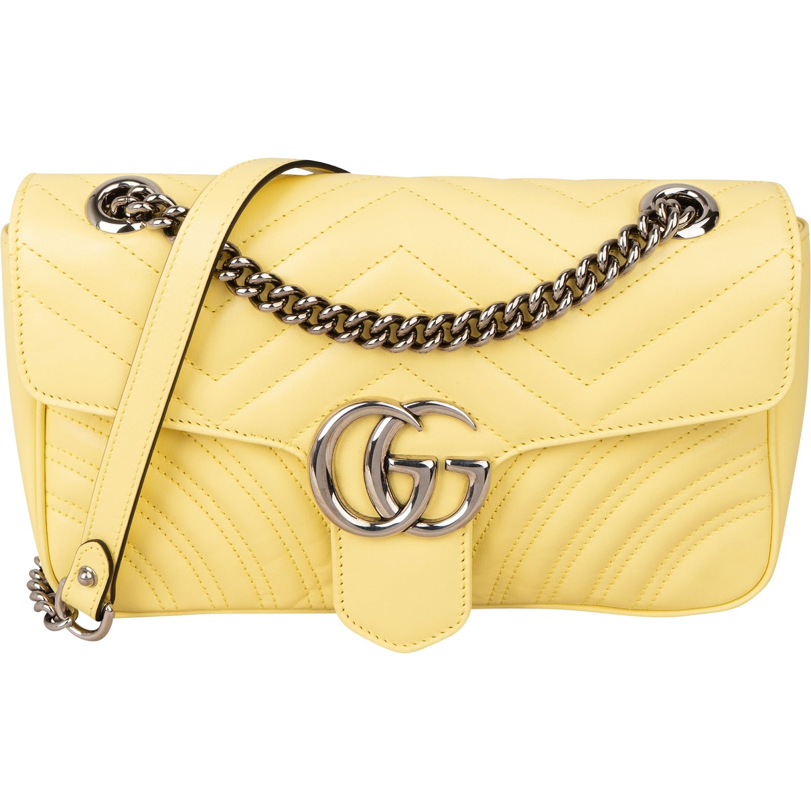 Gucci – Marmont Crossbody Bag in Bright Yellow