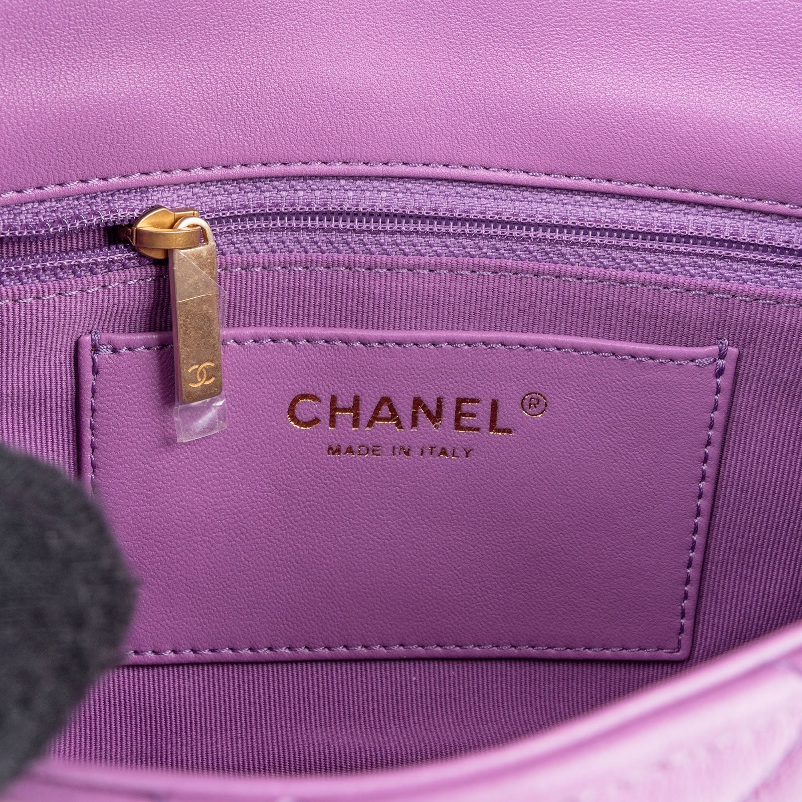Chanel - Chunky Chain Rectangular Flap Shoulder Bag