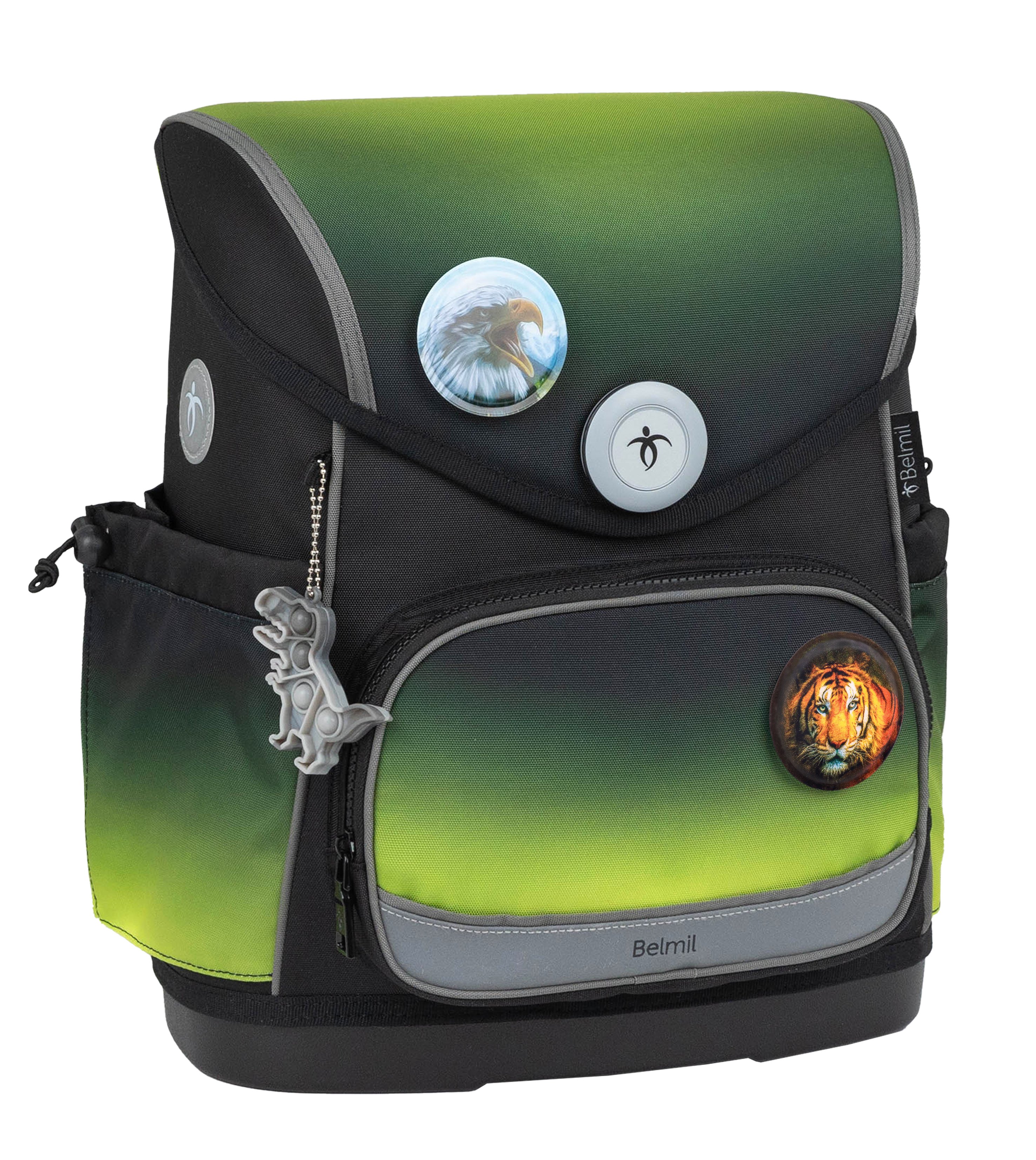 Compact Plus 5-piece satchel set - Black Green