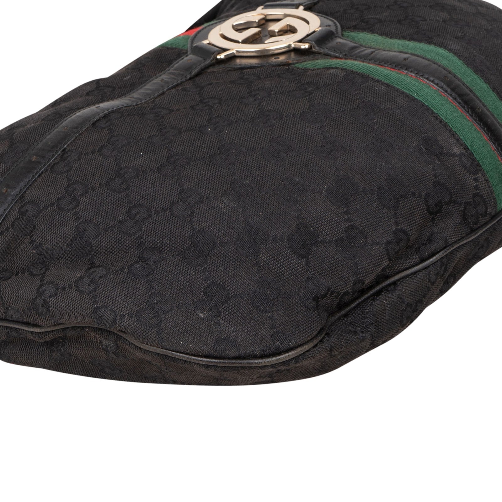 Gucci Monogram GG Hobo Shoulder Bag