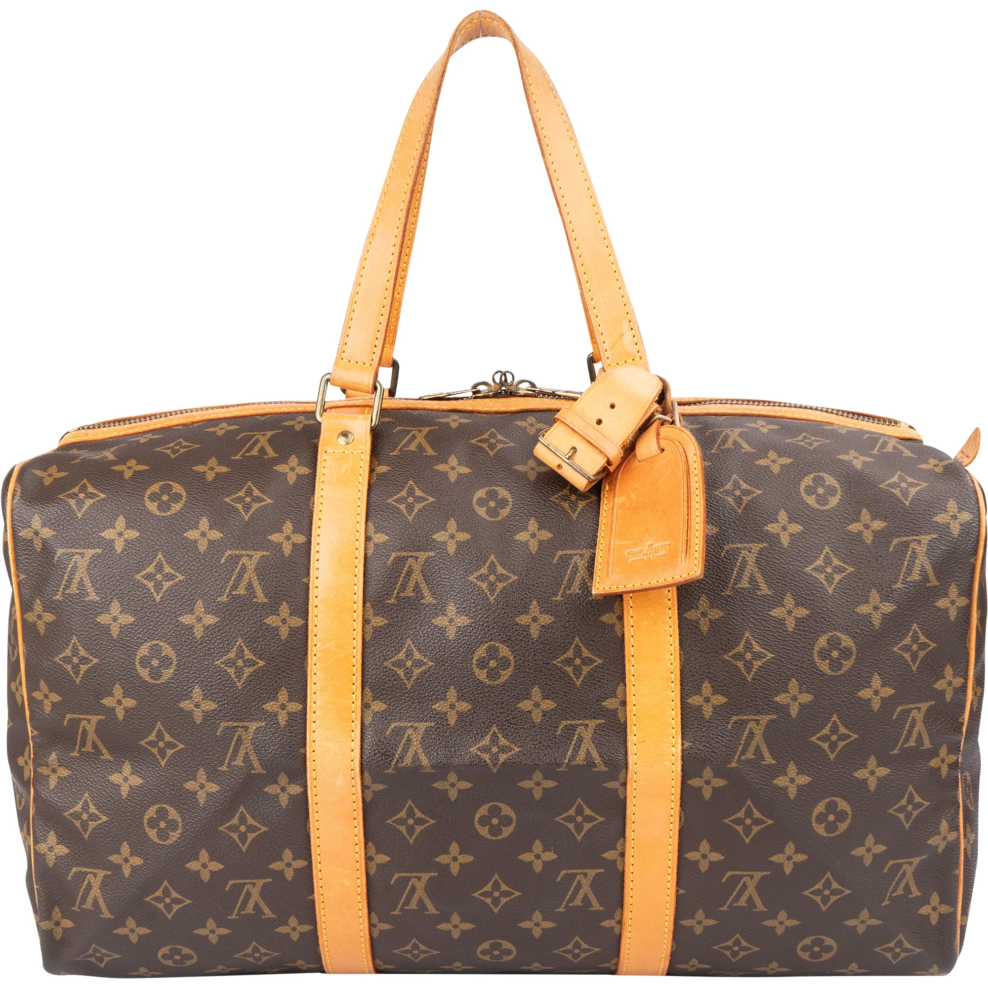 Louis Vuitton Canvas Monogram Sac Souple 45 Travel Bag
