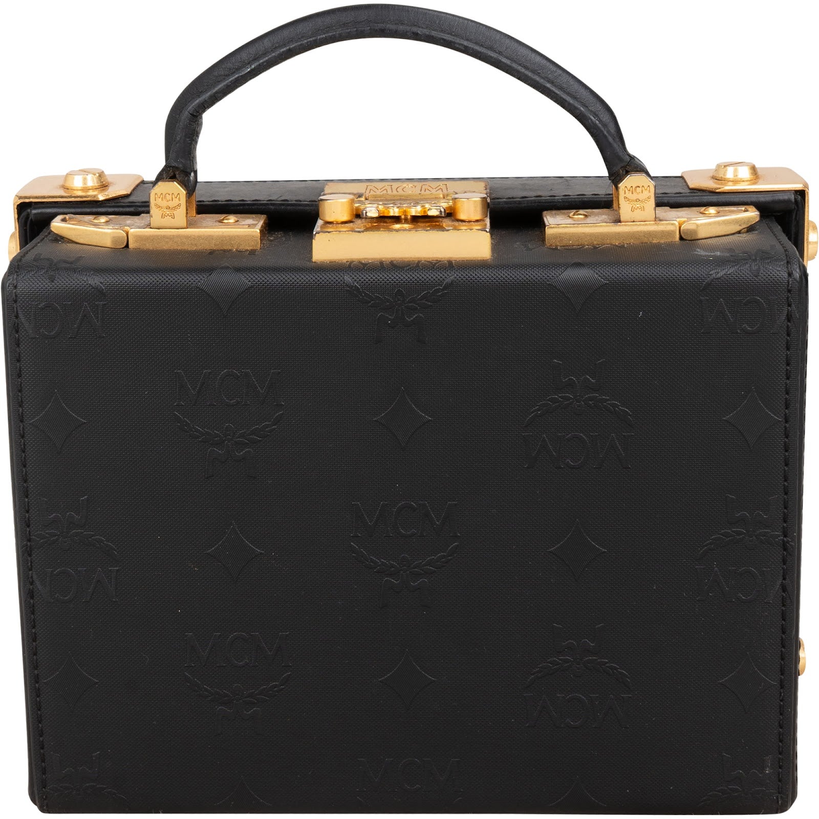 MCM - Kleine, met studs versierde make-upkoffer