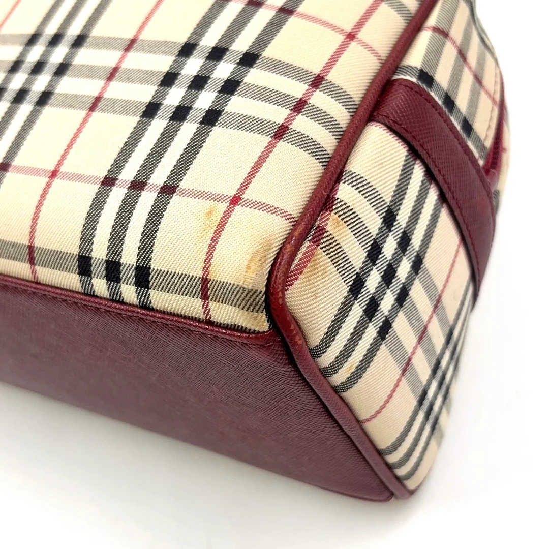 Burberry Shoulder bag multicolor Leather Canvas