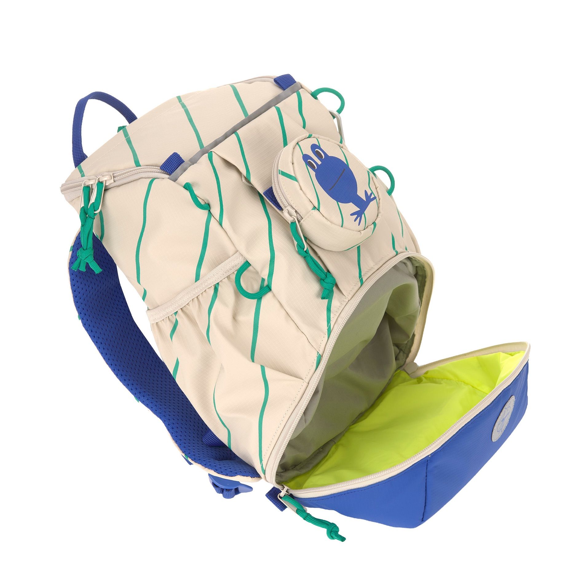 Mini Outdoor Backpack Up Happy Trails - frog