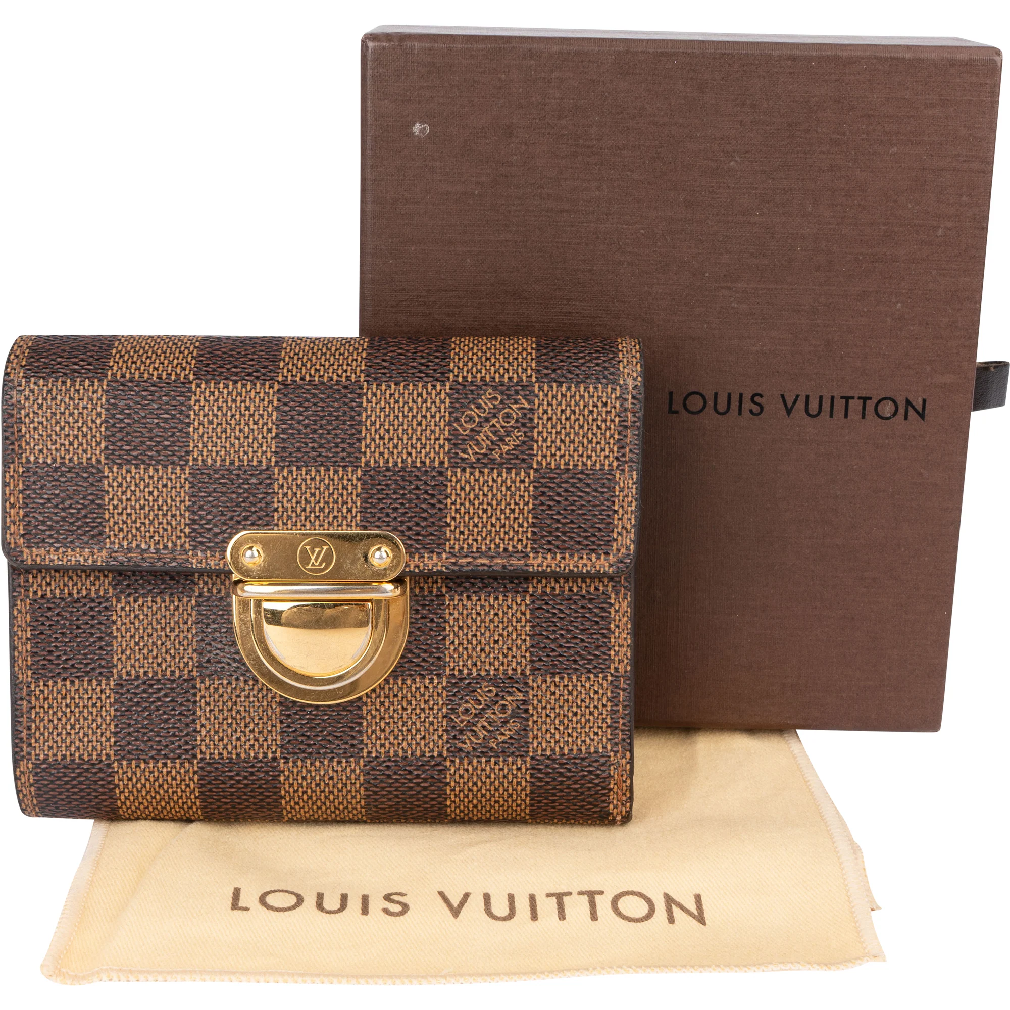 Louis Vuitton Monogram Damier Ebene Koala Wallet