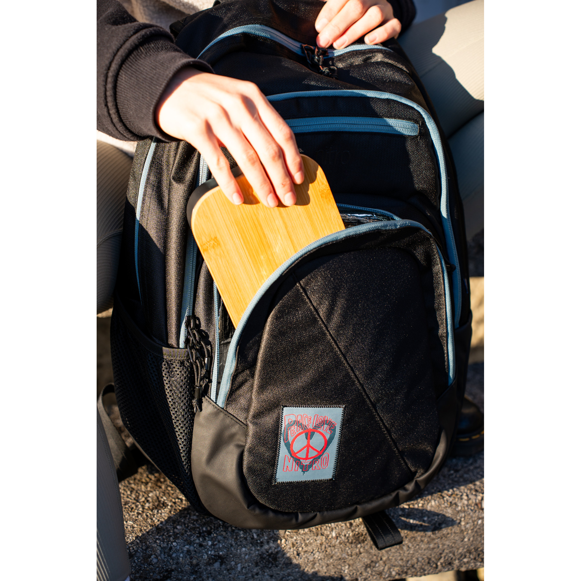 Rucksack STASH 29 - Peace Love Nitro