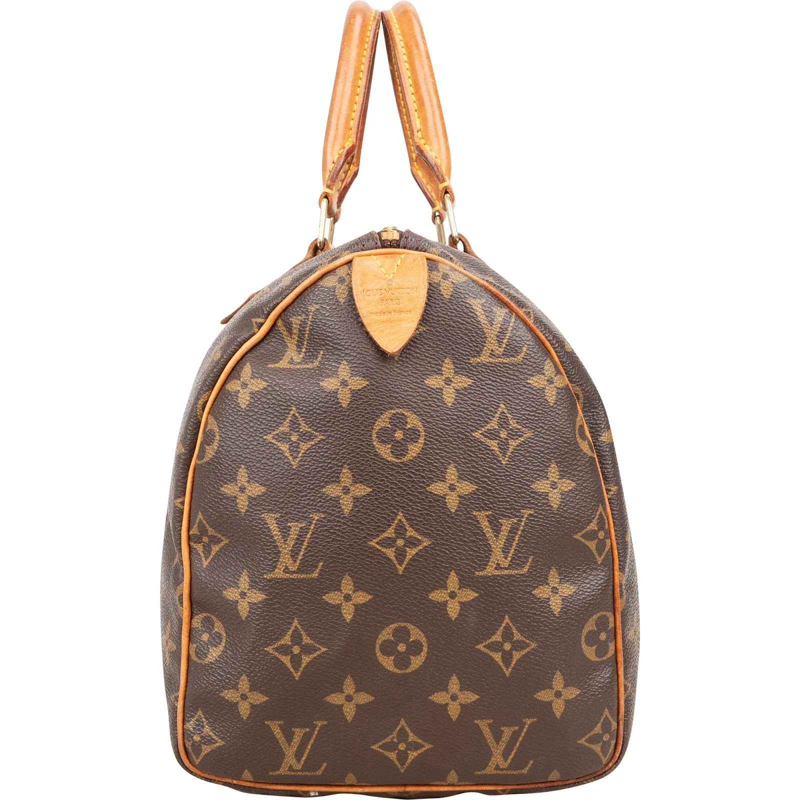 Louis Vuitton Canvas Monogram Speedy 30 Boston Bag