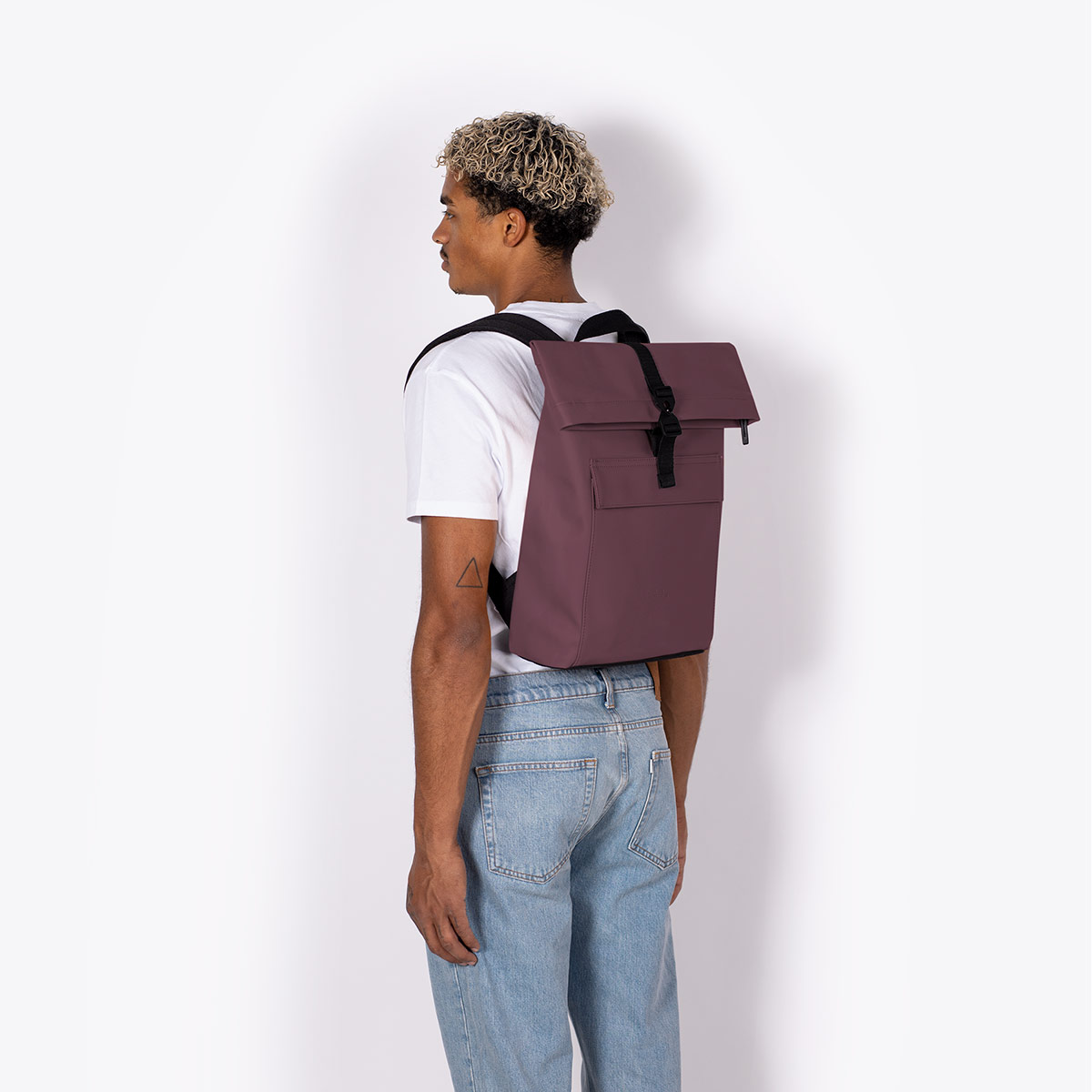Jasper Mini Lotus backpack - Eggplant