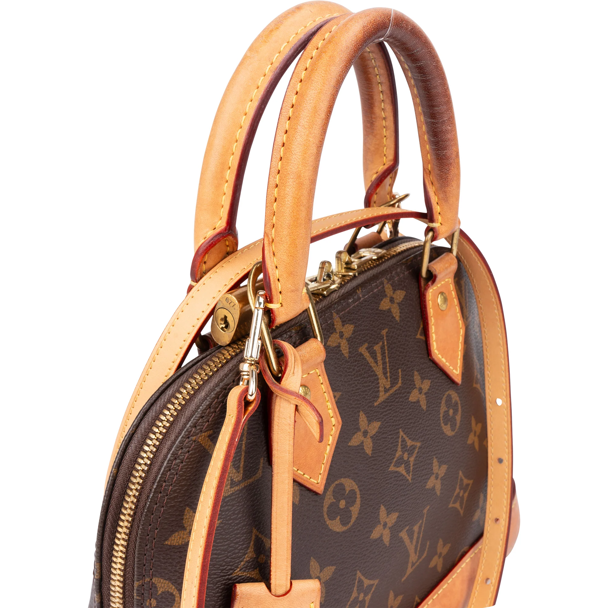 Louis Vuitton Canvas Monogram Alma BB Handbag