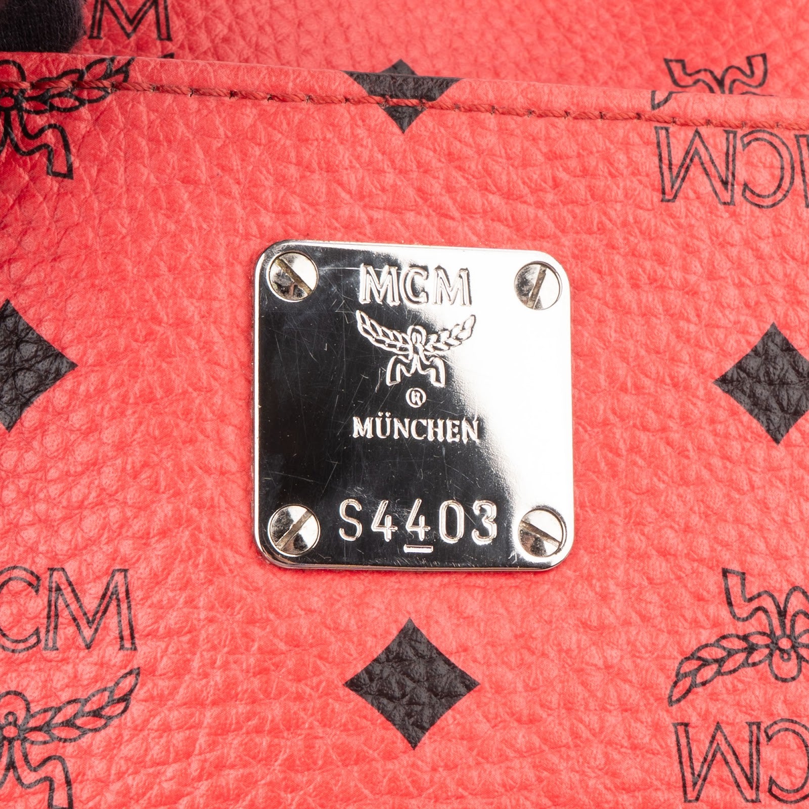 Sac de travail MCM Monogram Visetos