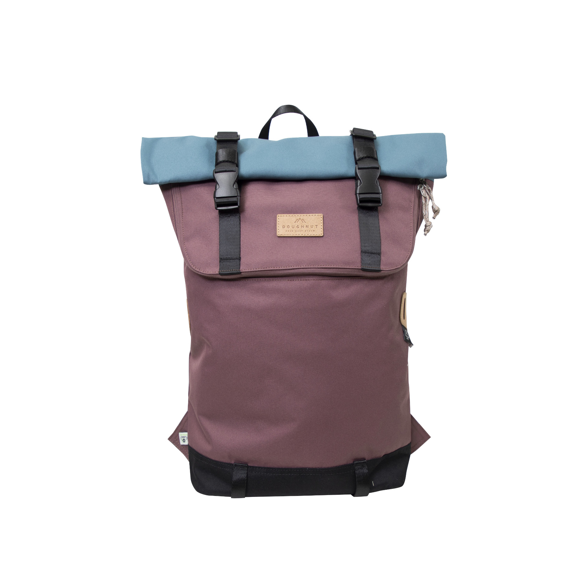 Christopher Reborn Backpack - plum x denim
