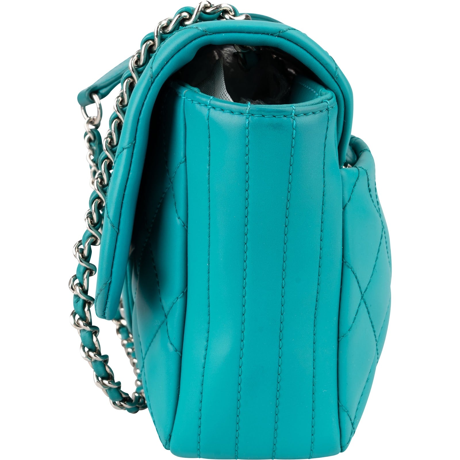 Chanel - Reversible Rectangular Single Flap Crossbody Bag