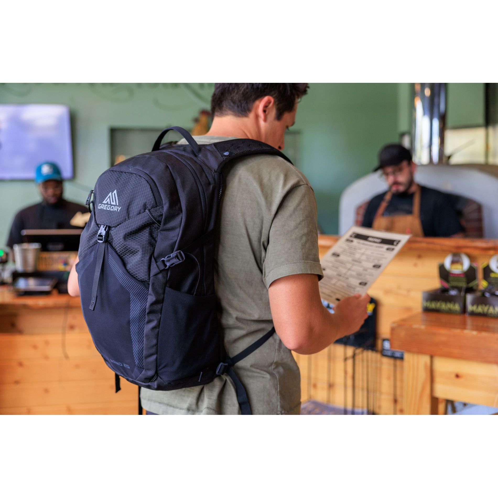 Wanderrucksack NANO 18 - TERRAIN GREEN