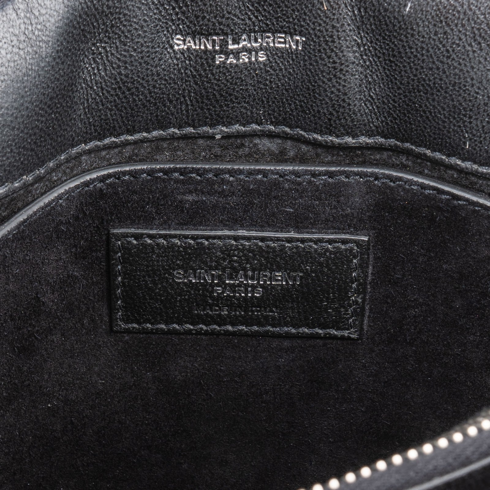 Yves Saint Laurent – Loulou Metallic Crinkled Matelassé Leather Crossbody Bag