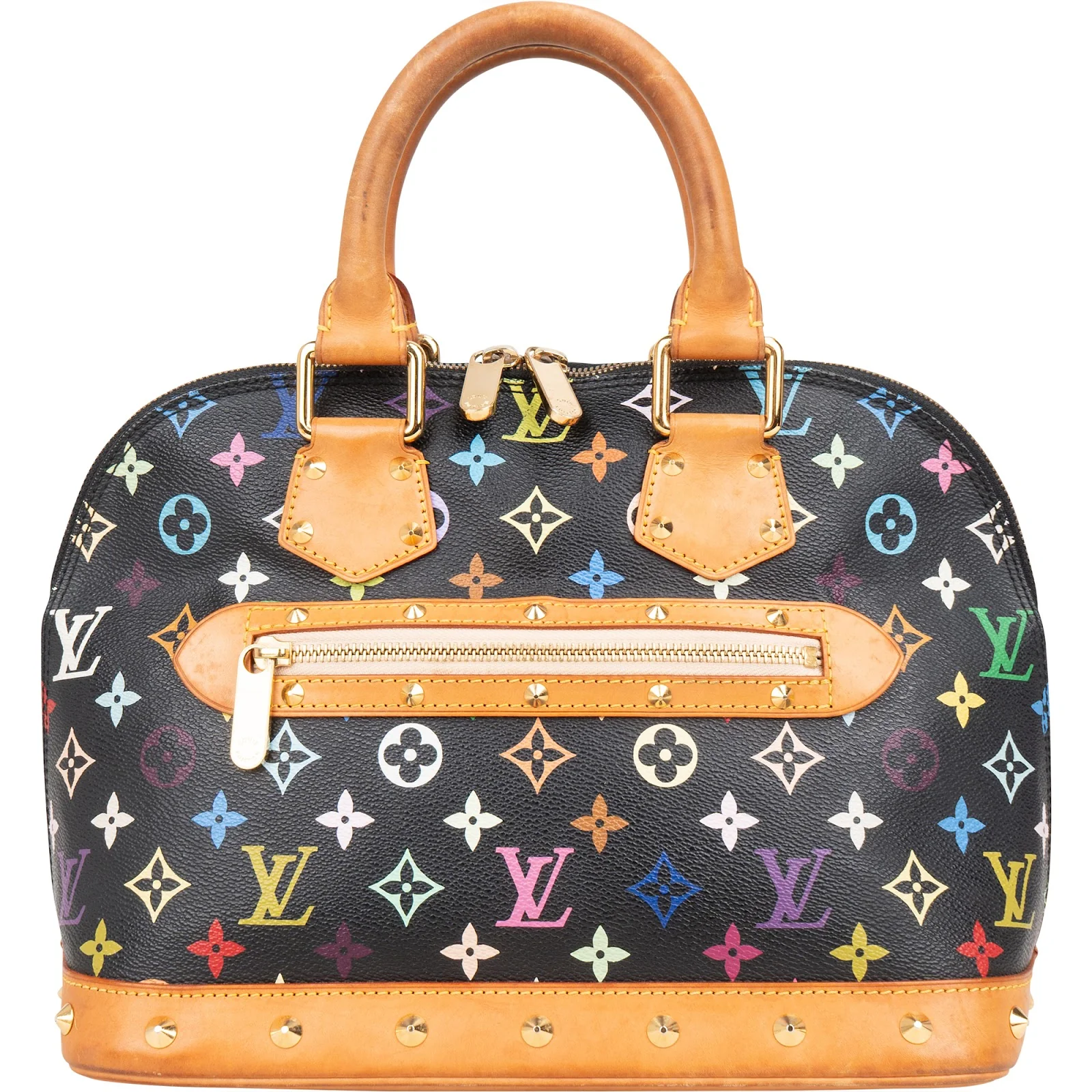Louis Vuitton Monogram Canvas Murakami Multicolor Alma PM Handbag