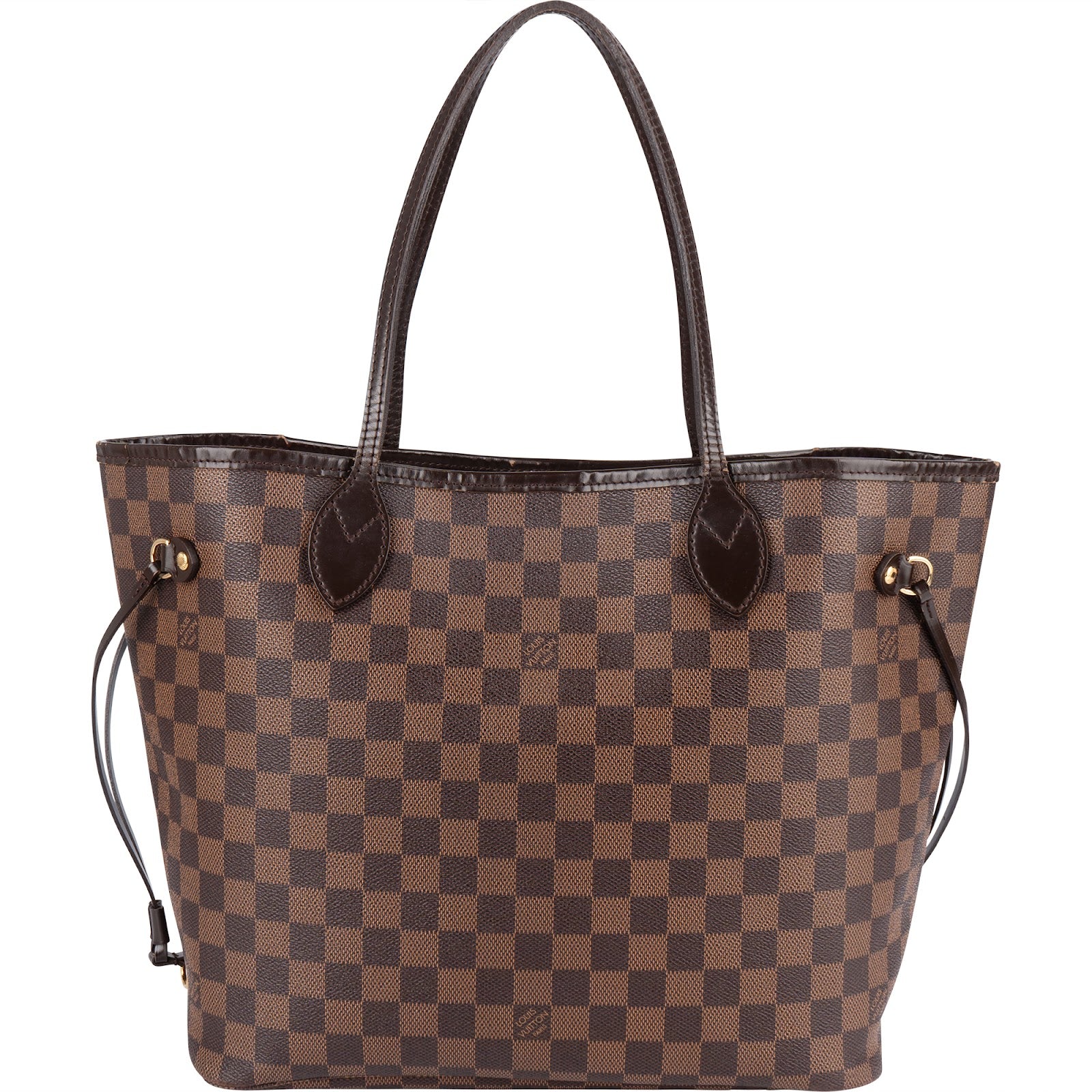 Louis Vuitton Monogram Damier Ebene Canvas Neverfull MM Shopper