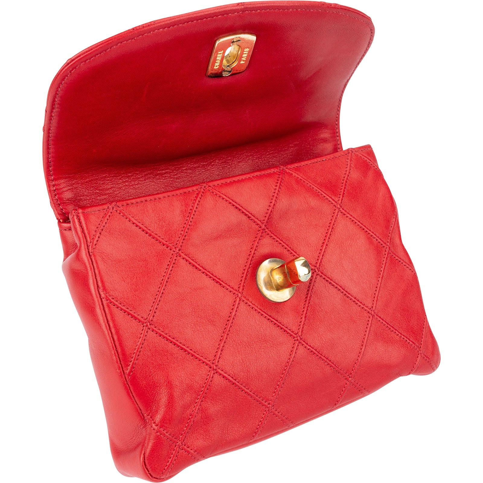 Chanel – torebka crossbody w stylu vintage z paskiem CC