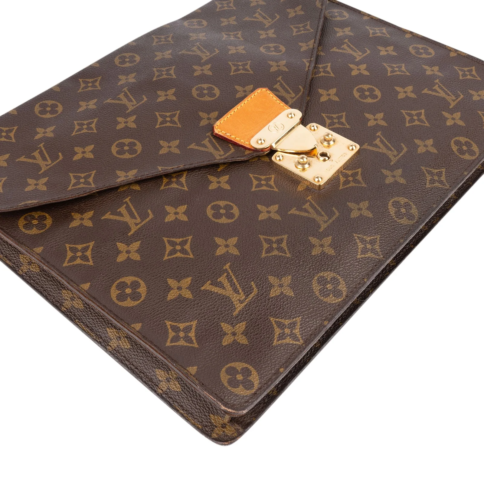 Louis Vuitton Monogram Canvas President Classeur Laptophülle