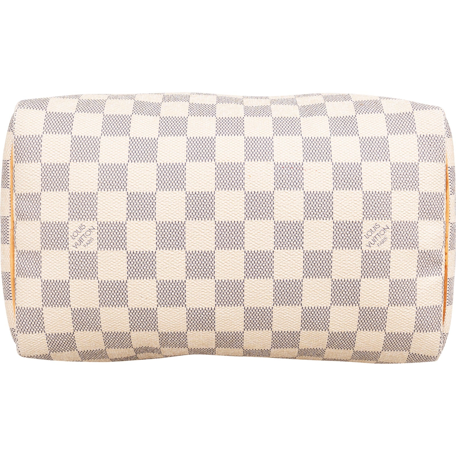 Louis Vuitton Monogram Damier Azur Speedy 25 Boston Bag