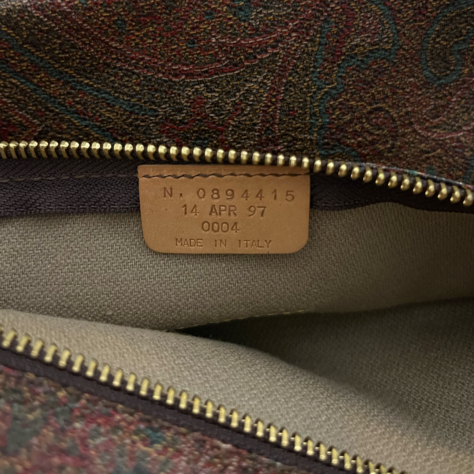 Etro Reisetasche 50 Paisley