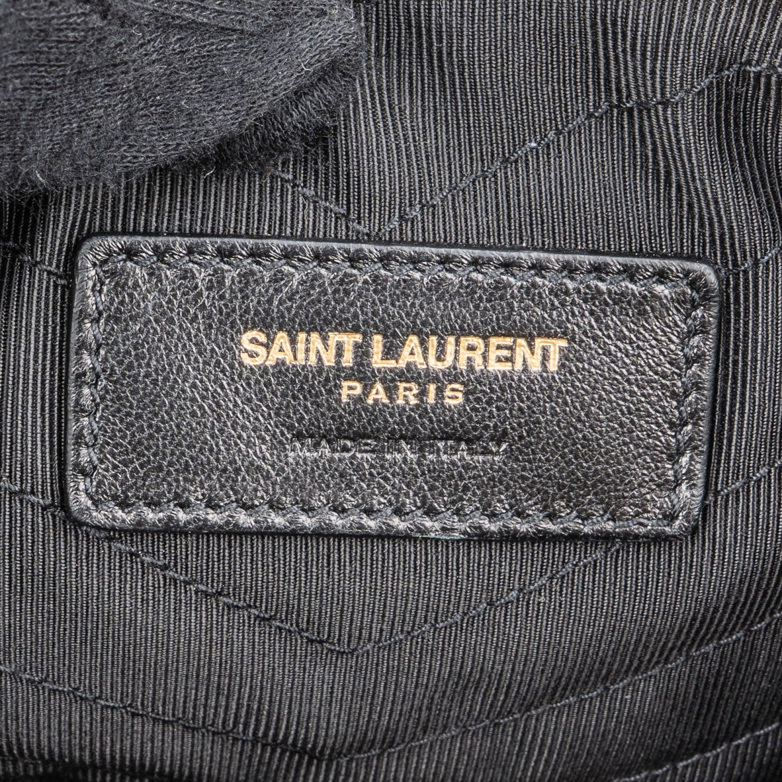 Yves Saint Laurent - Quilted Leather Clutch