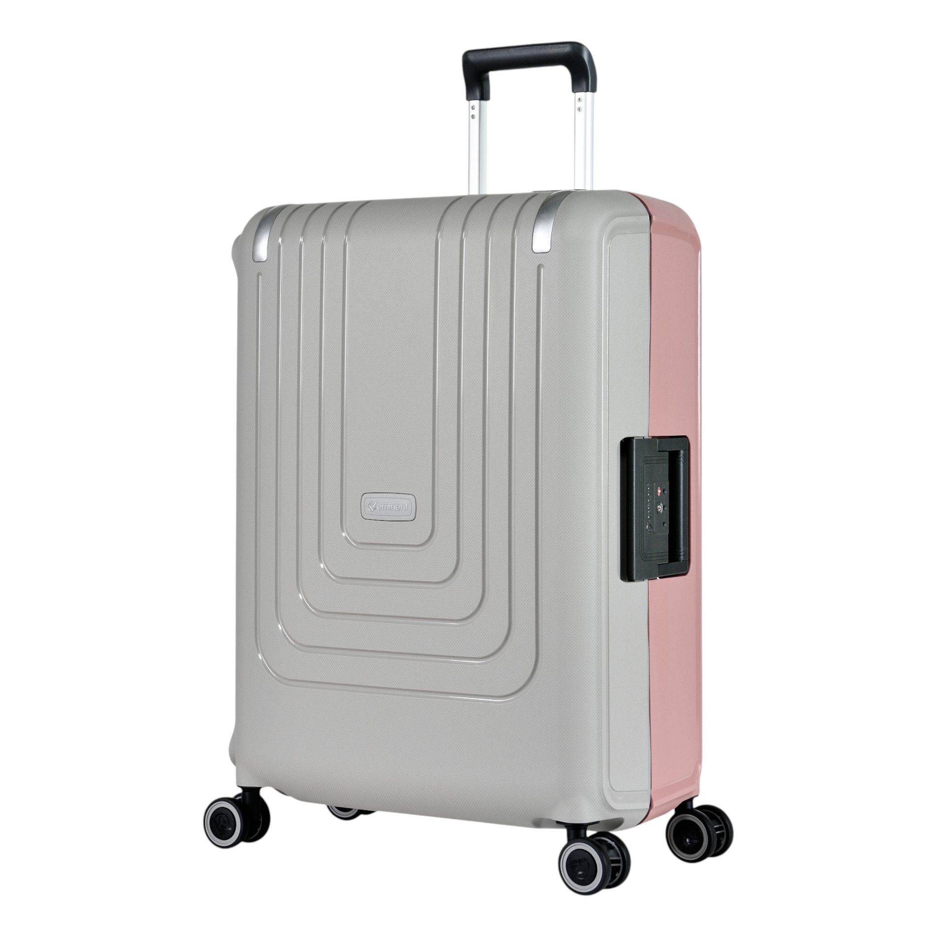VERTICA Trolley M Special Edition (68cm) - grau/rosa