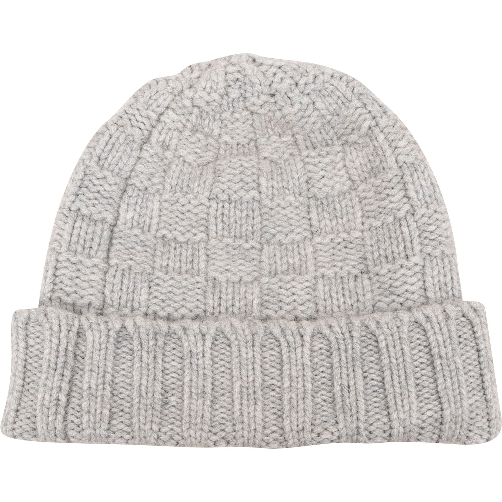 Louis Vuitton Grey Cashmere Damier Beanie