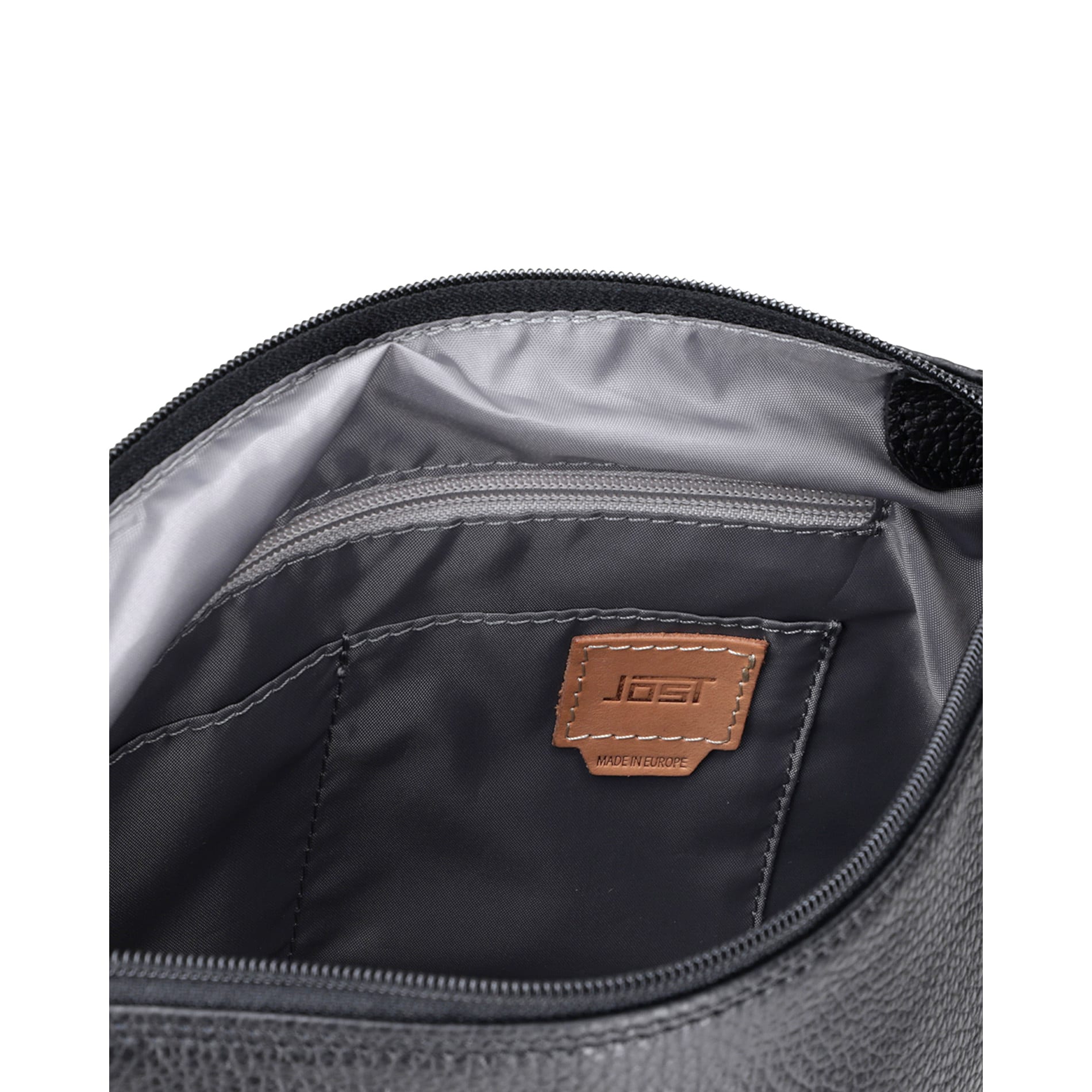 VIKA Umhängetasche mit Klappe - schwarz