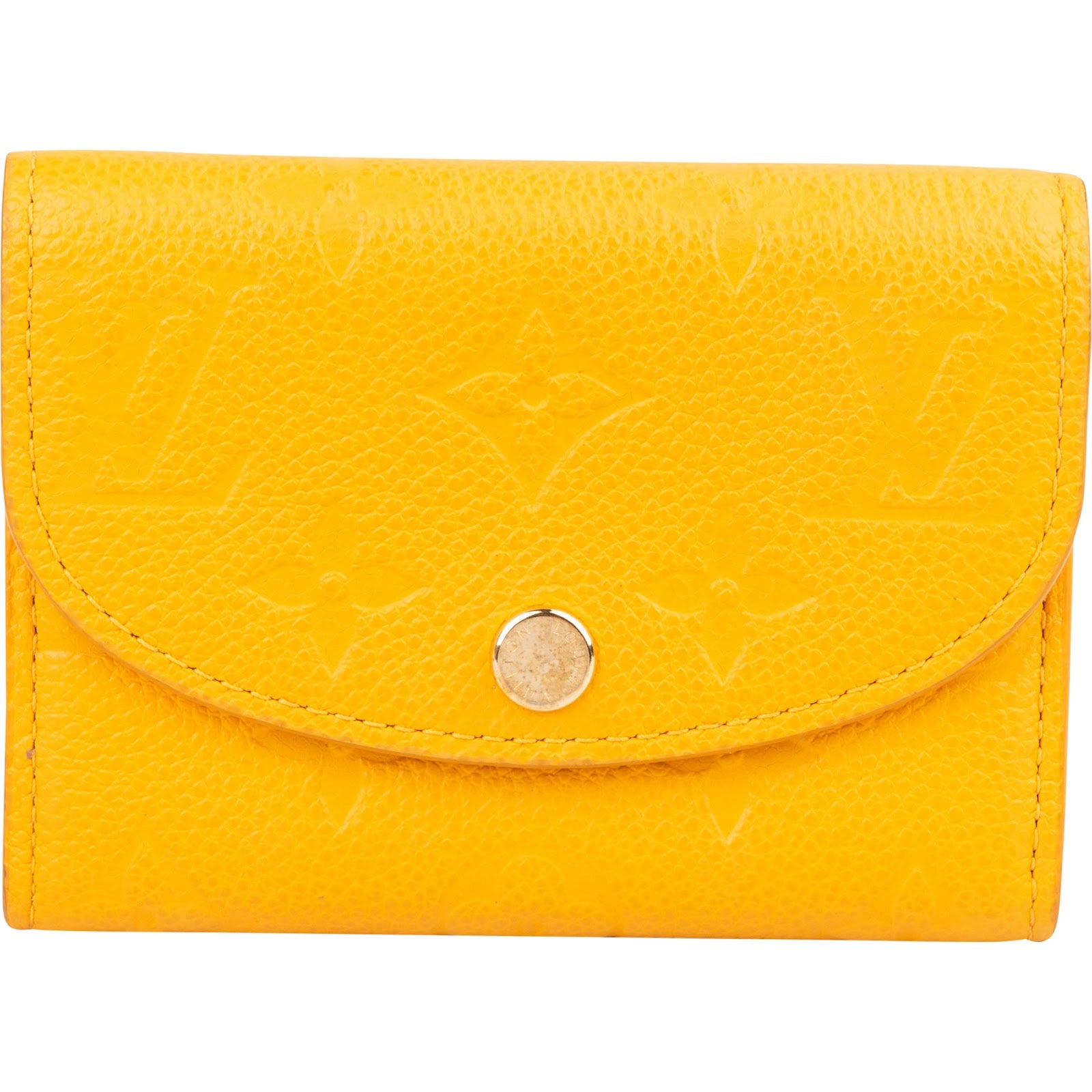Louis Vuitton Monogram Empreinte Leather Micro Wallet