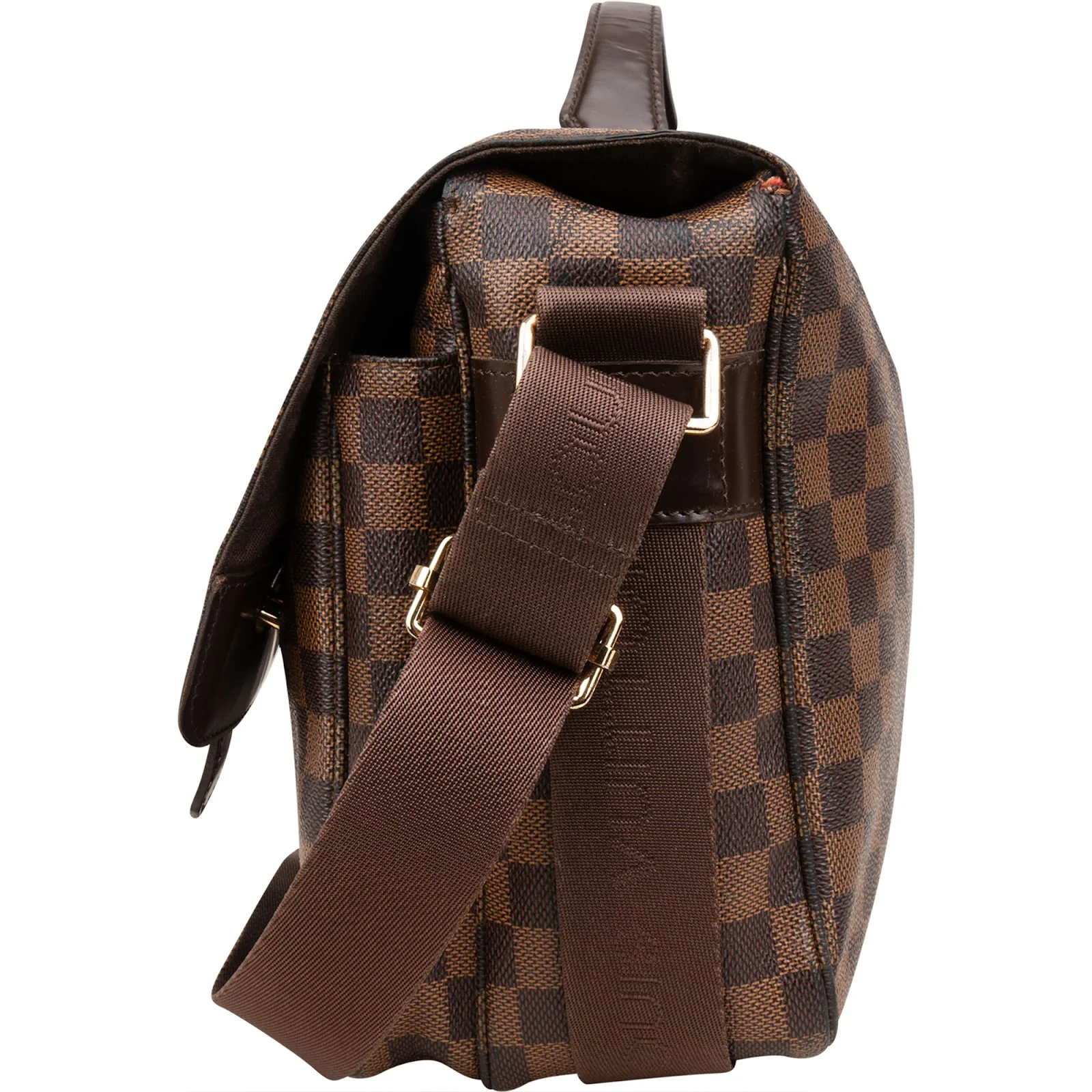 Louis Vuitton Monogram Damier Ebene Canvas Broadway Messenger Crossbody Bag