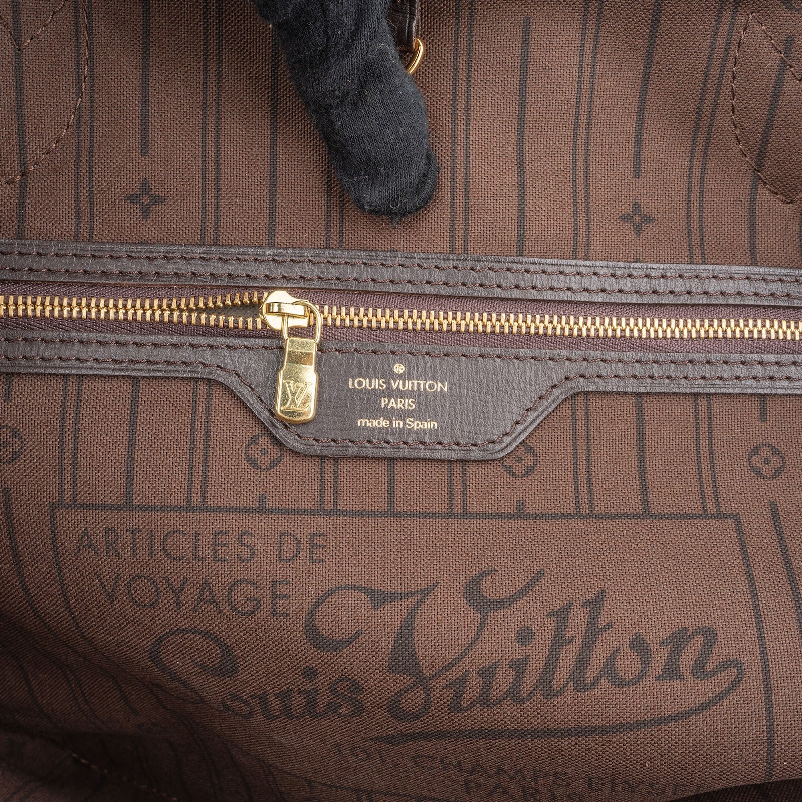 Louis Vuitton – Mini Lin Neverfull MM shoulder bag