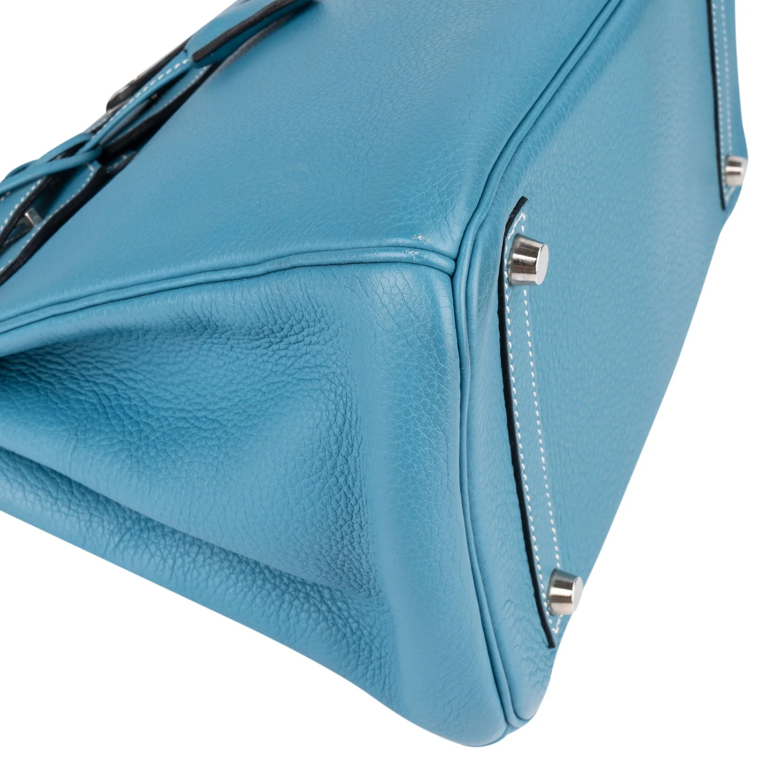 Hermès Blue Jean Birkin 30 Handbag