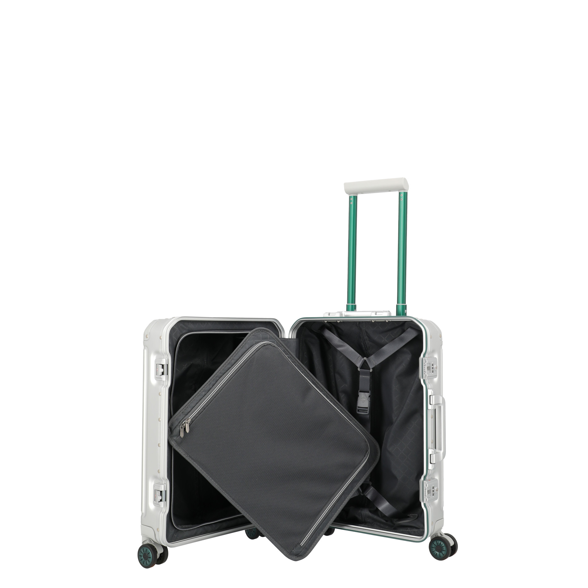 NEXT Trolley S (75 Jahre Edition) - Silber-Grün