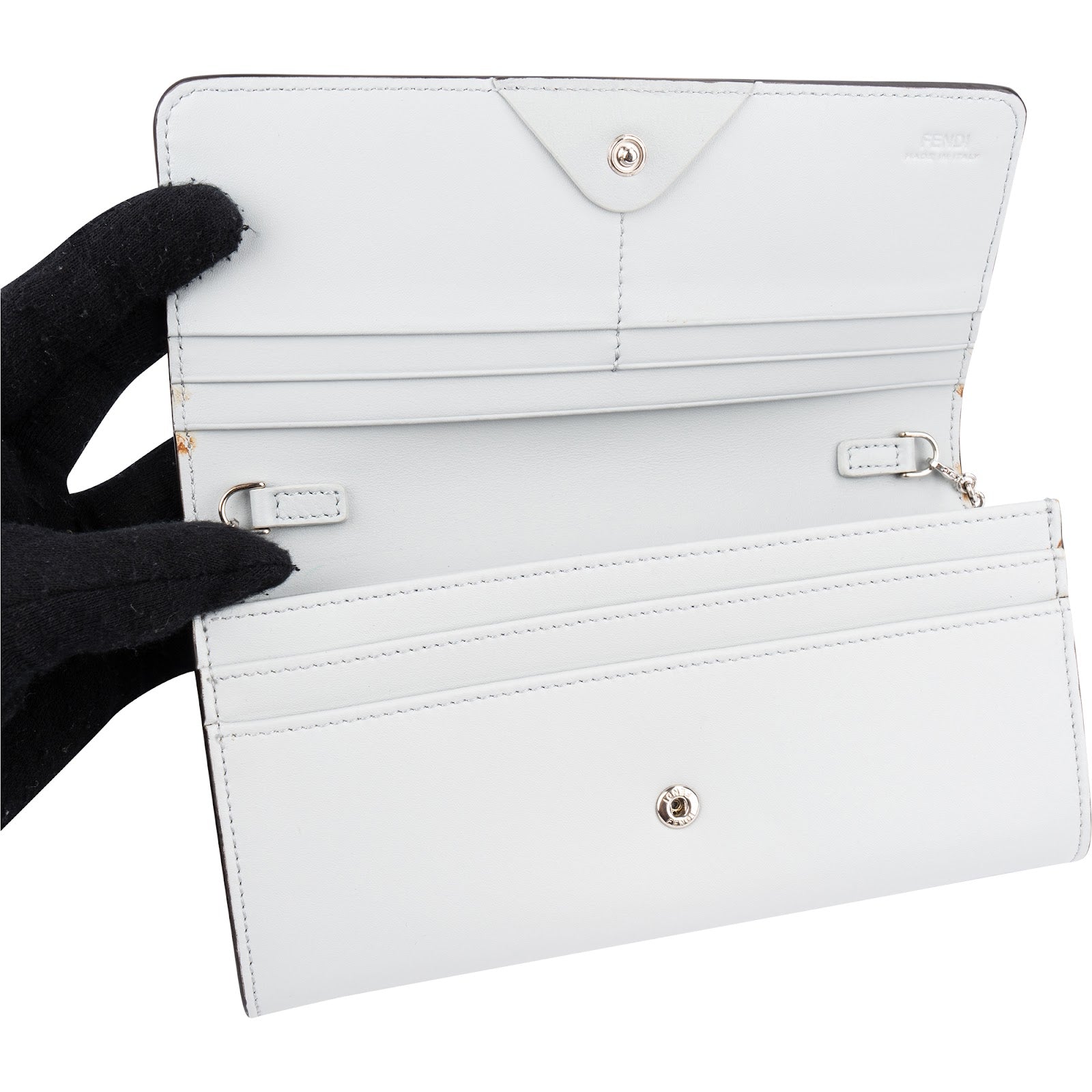 Fendi - Emblem Wallet On Chain Crossbody Bag