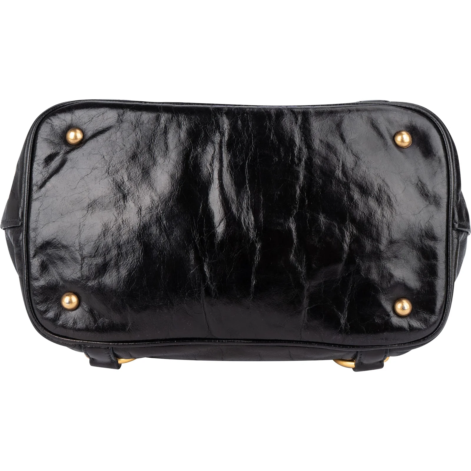 Miu Miu Vitello Lux Leather Handbag