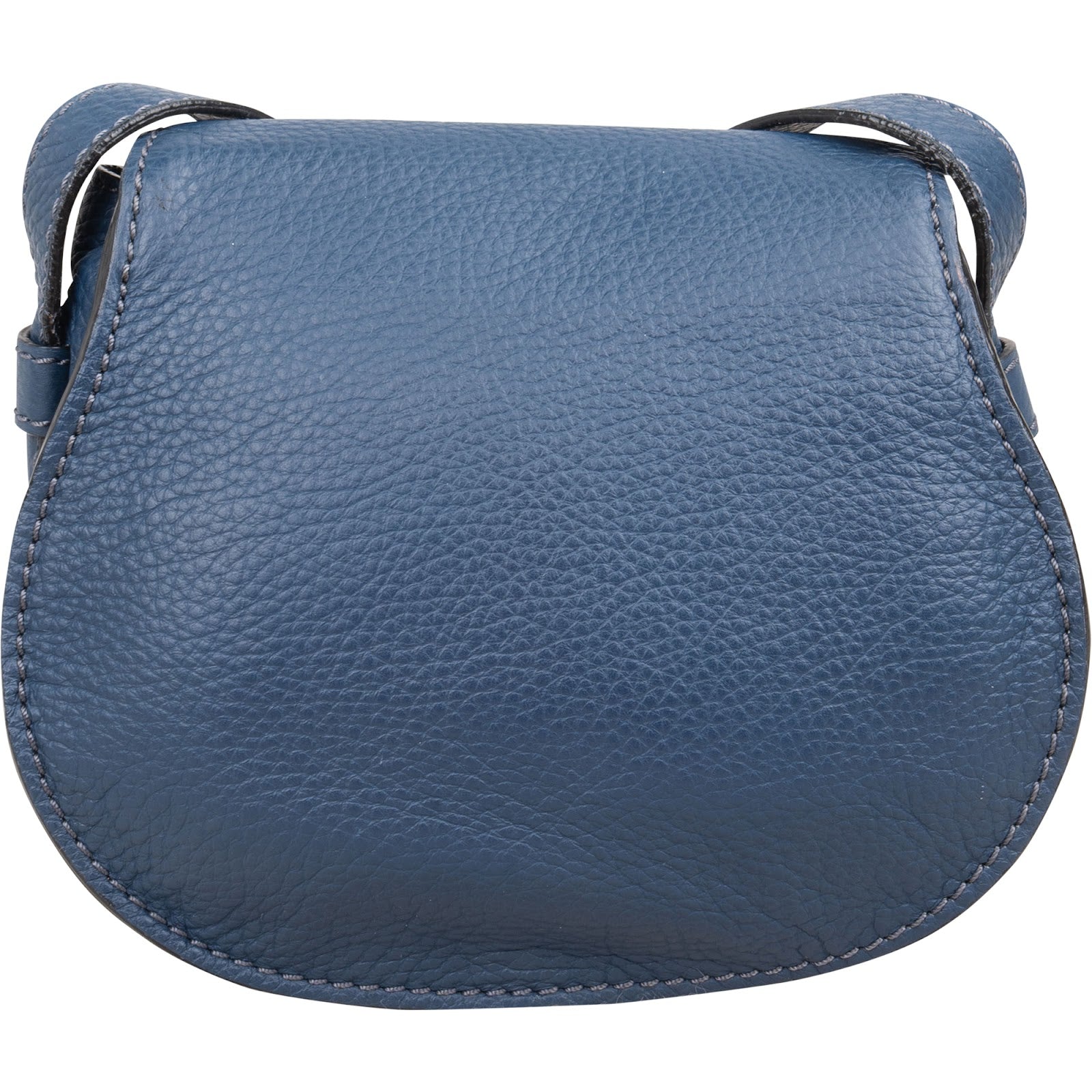 Chloé Grained Calfskin Marcie Small Saddle Crossbody Bag