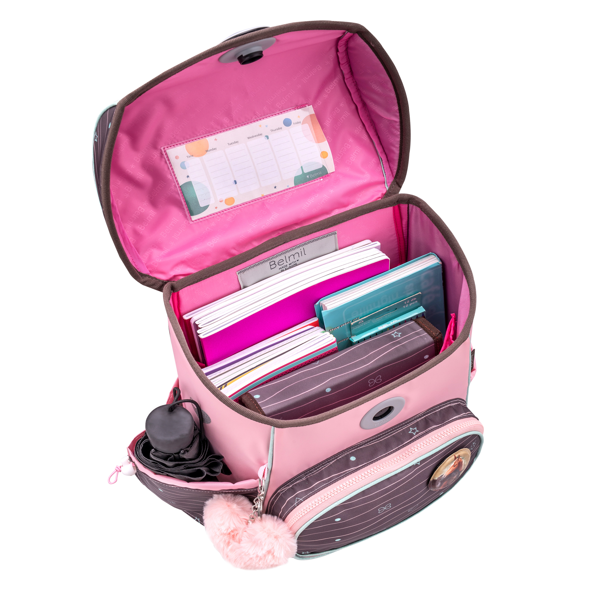 Compact Plus Schulranzenset 5-teilig - Mint