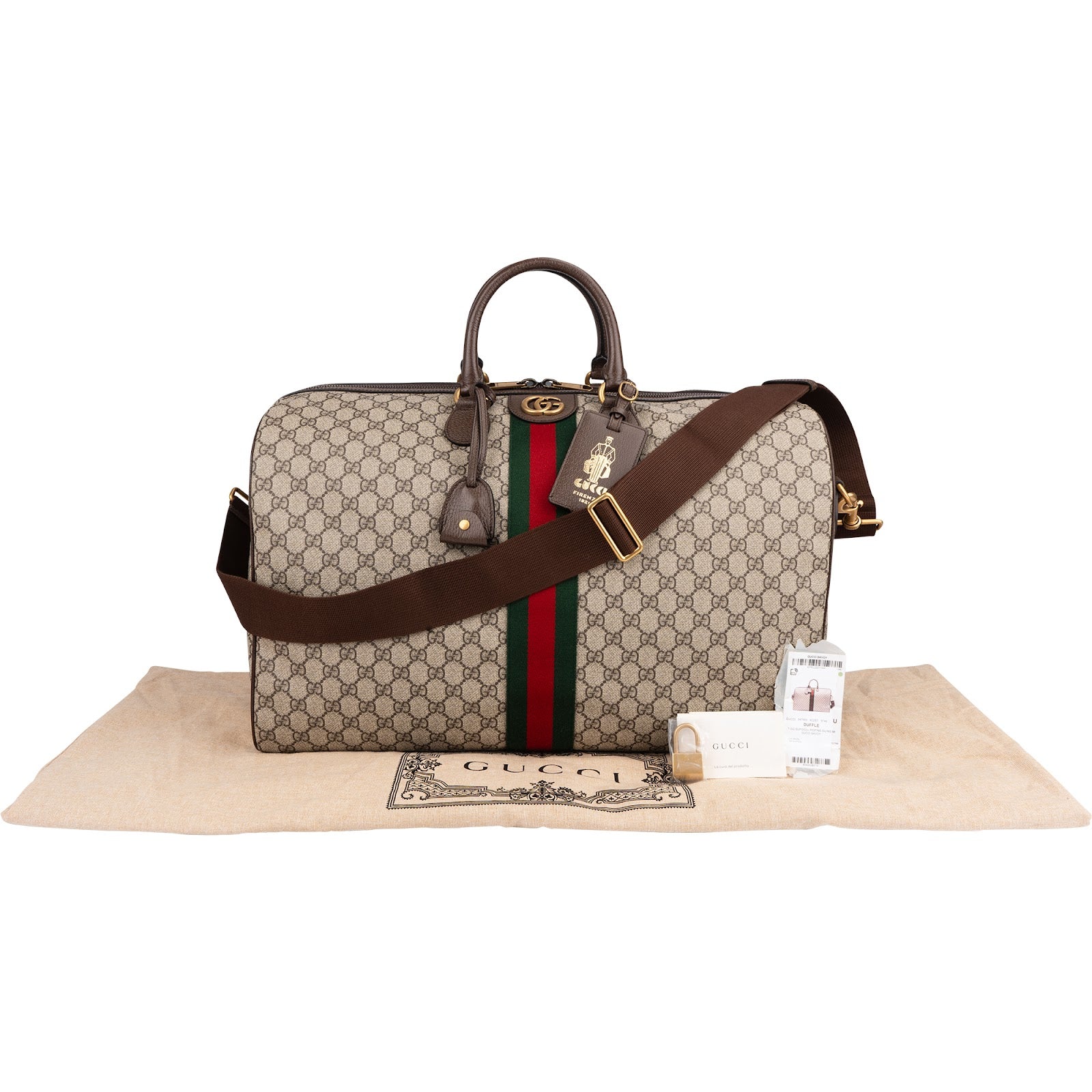 Gucci - GG Supreme Savoy Duffle Bag 50