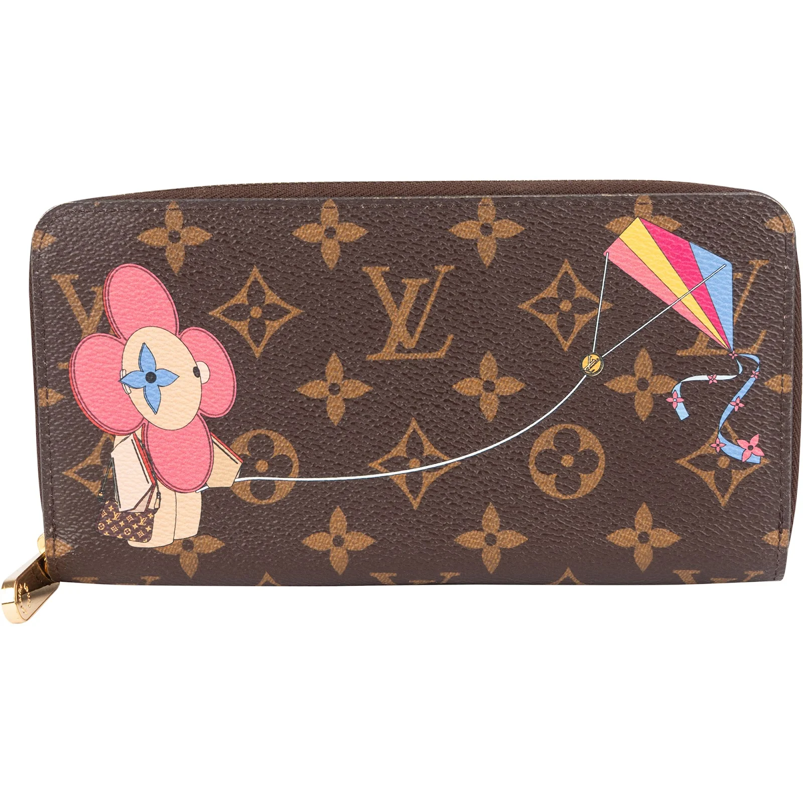 Louis Vuitton Limited Monogram Canvas Vivienne Day Zippy Wallet