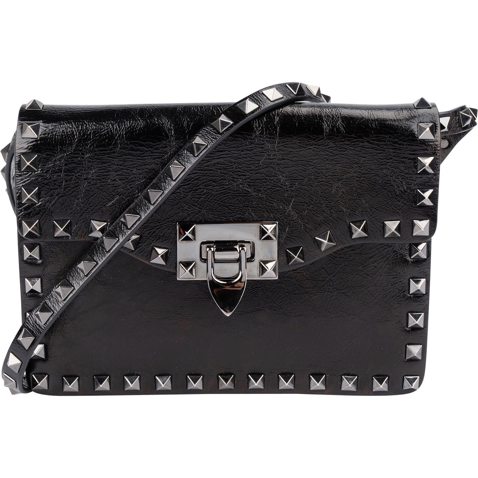 Valentino Garavani - Rockstud Flap Crossbody Bag