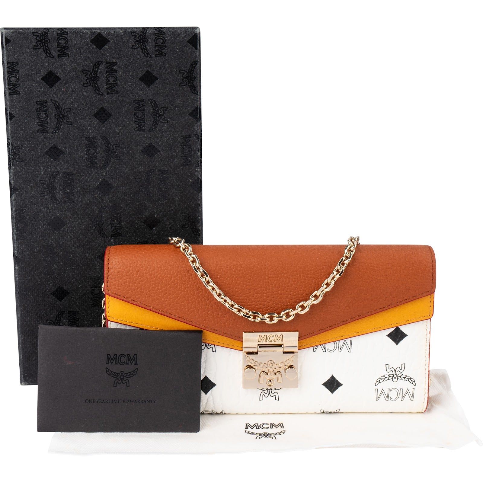 MCM - Monogram Visetos Patricia Wallet On Chain