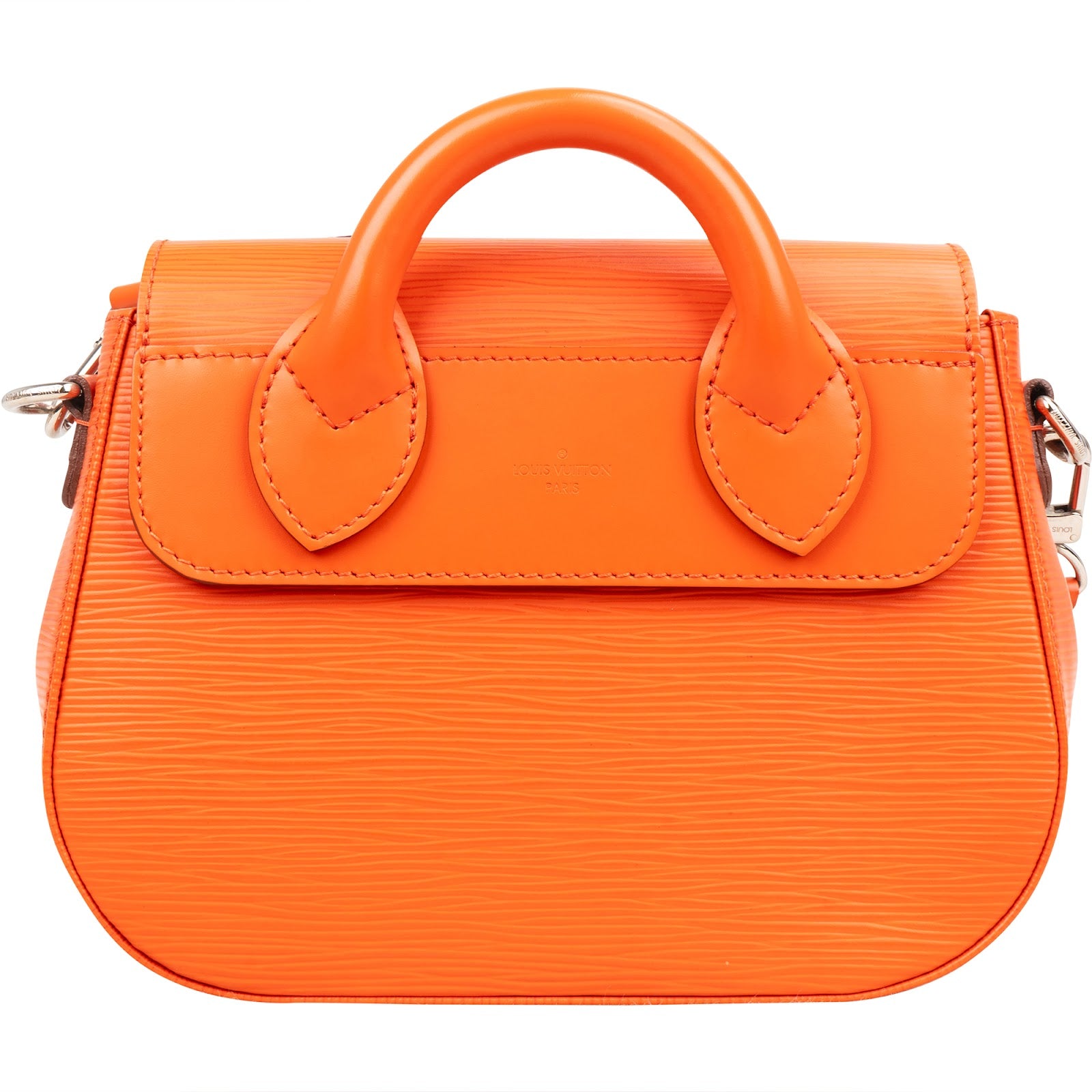 Louis Vuitton Orange Epi Leather Eden PM Shoulder Handbag