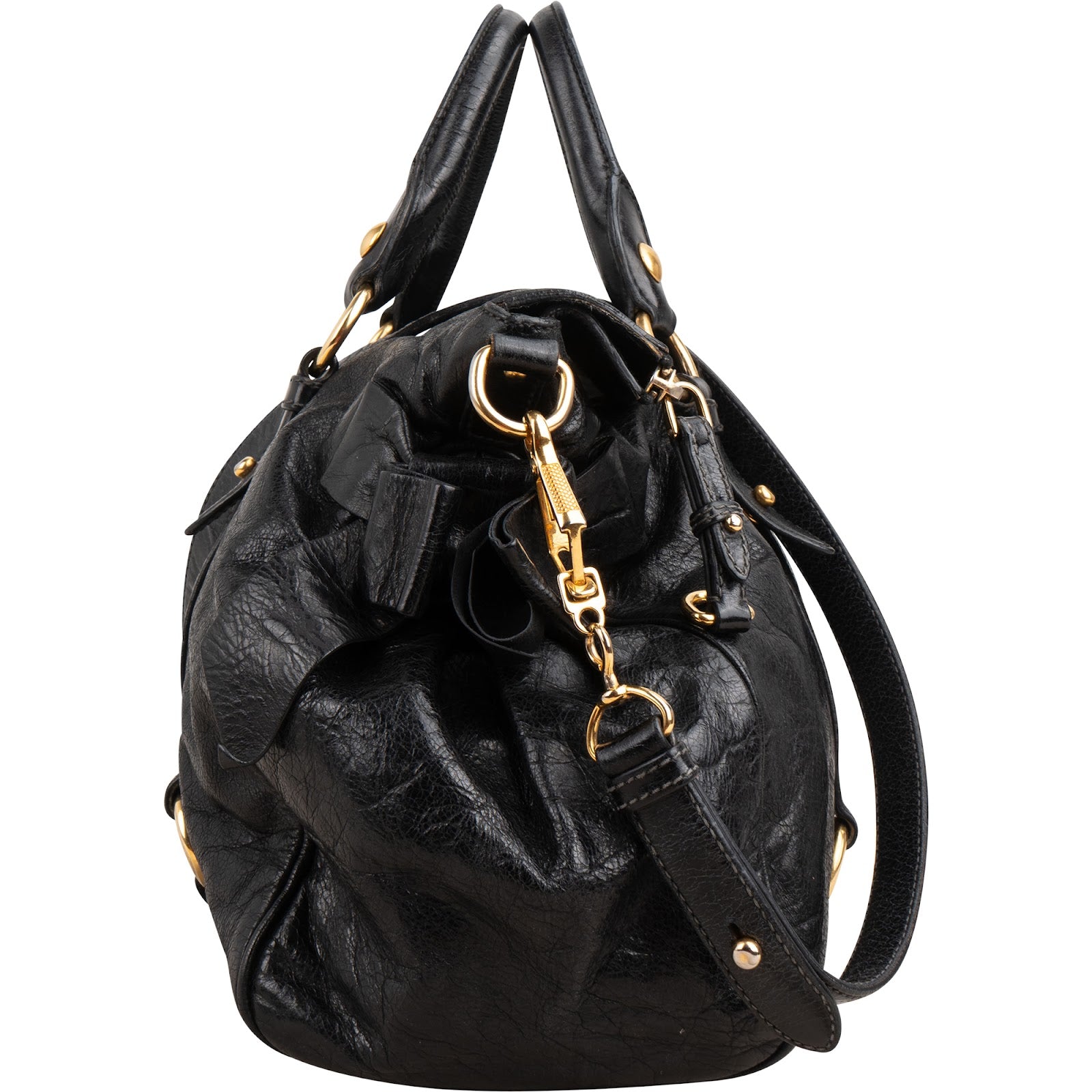 Miu Miu - Vitello Lux Satchel Shoulderbag