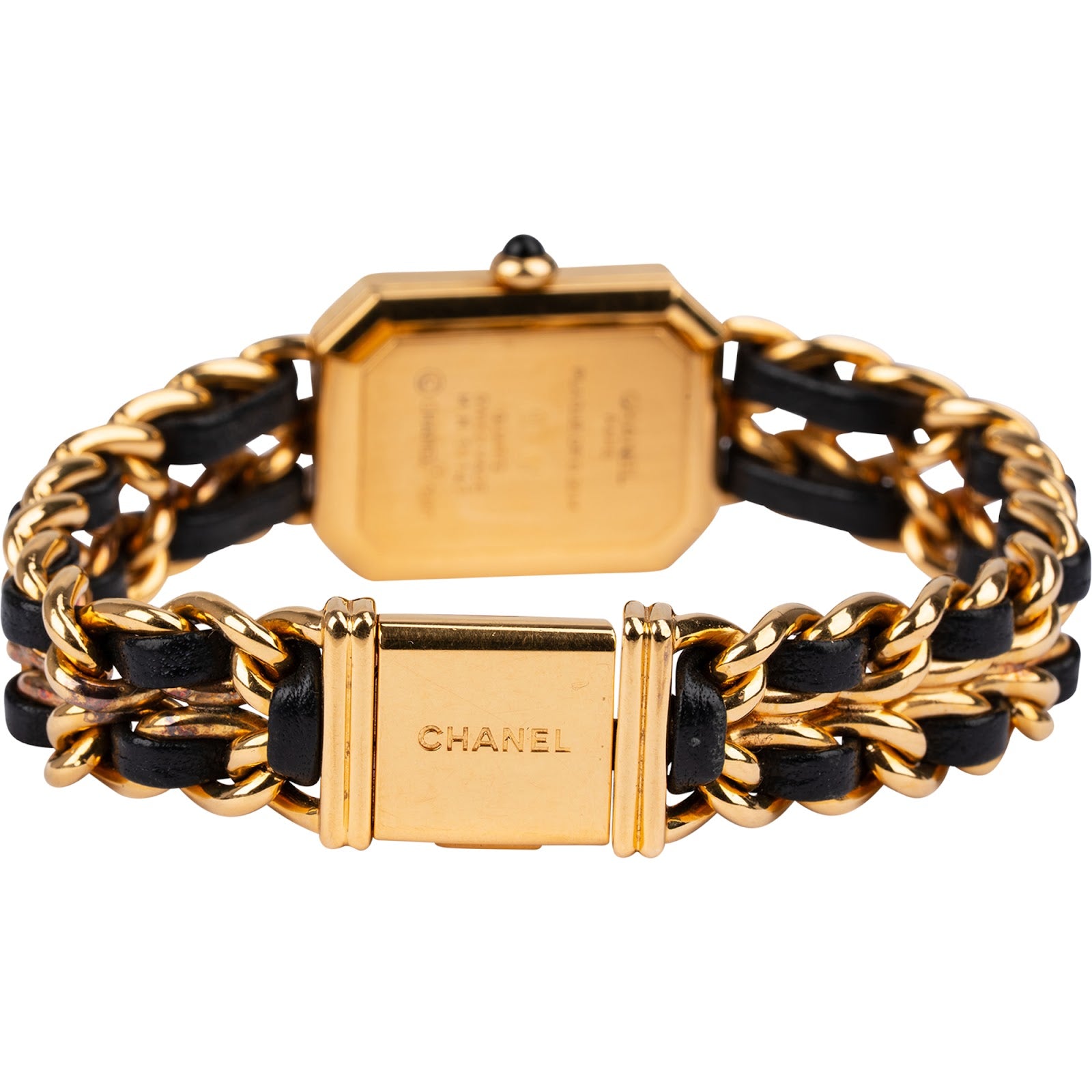 Chanel Gold Tone Première H0001 Damenuhr (L)