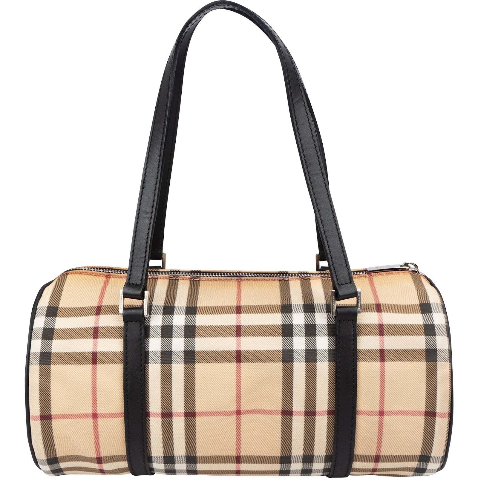 Burberry - Nova Check Barrel Handtasche