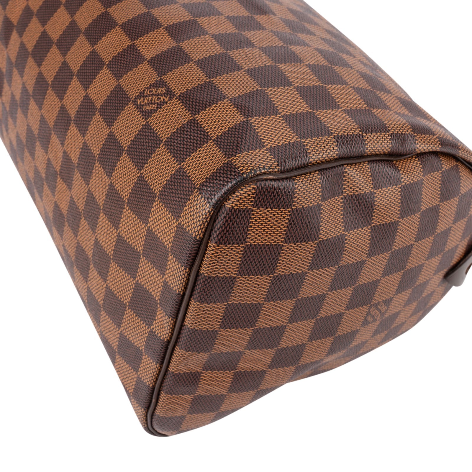 Sac Boston Louis Vuitton Monogram Damier Ebene Speedy 30