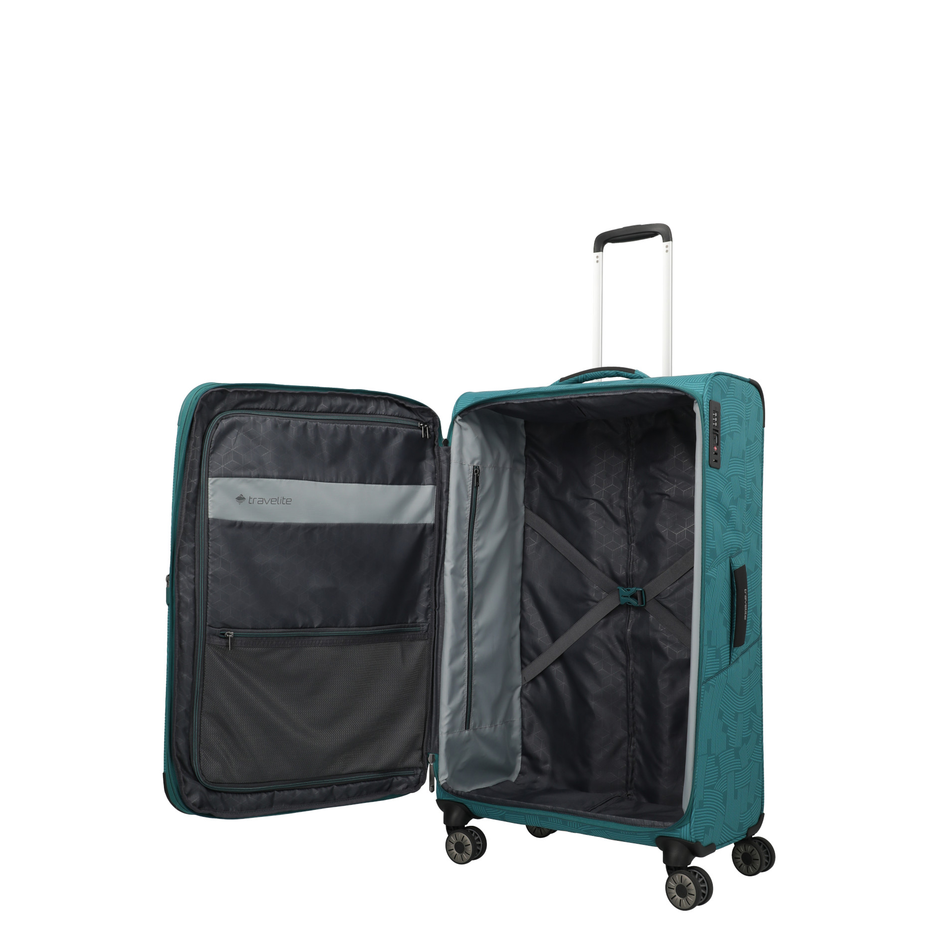 SKAII Trolley 4 Rollen L - Petrol