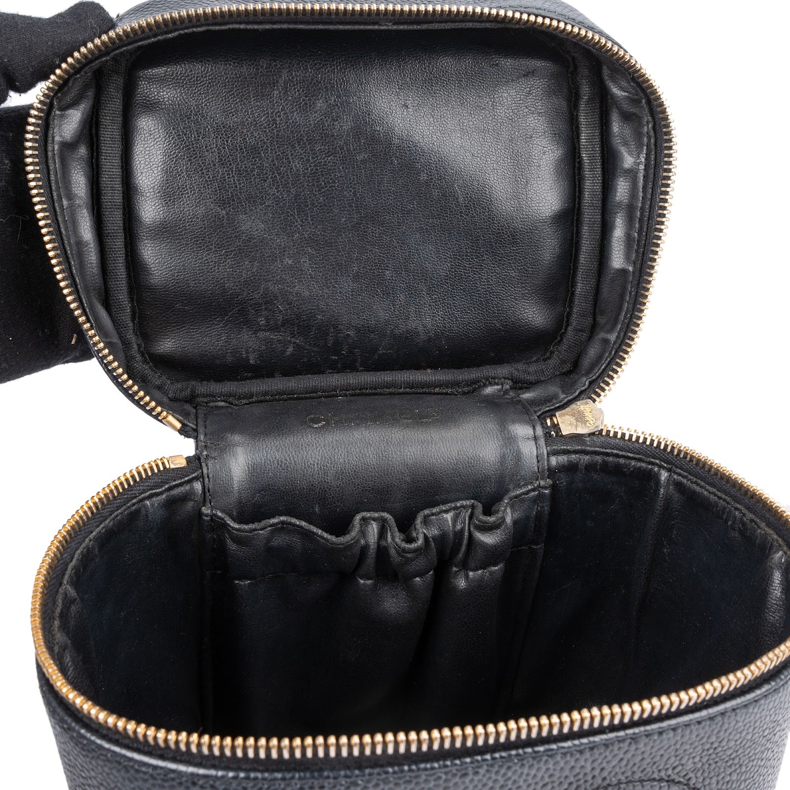 Chanel Caviar Leather CC Vanity Case