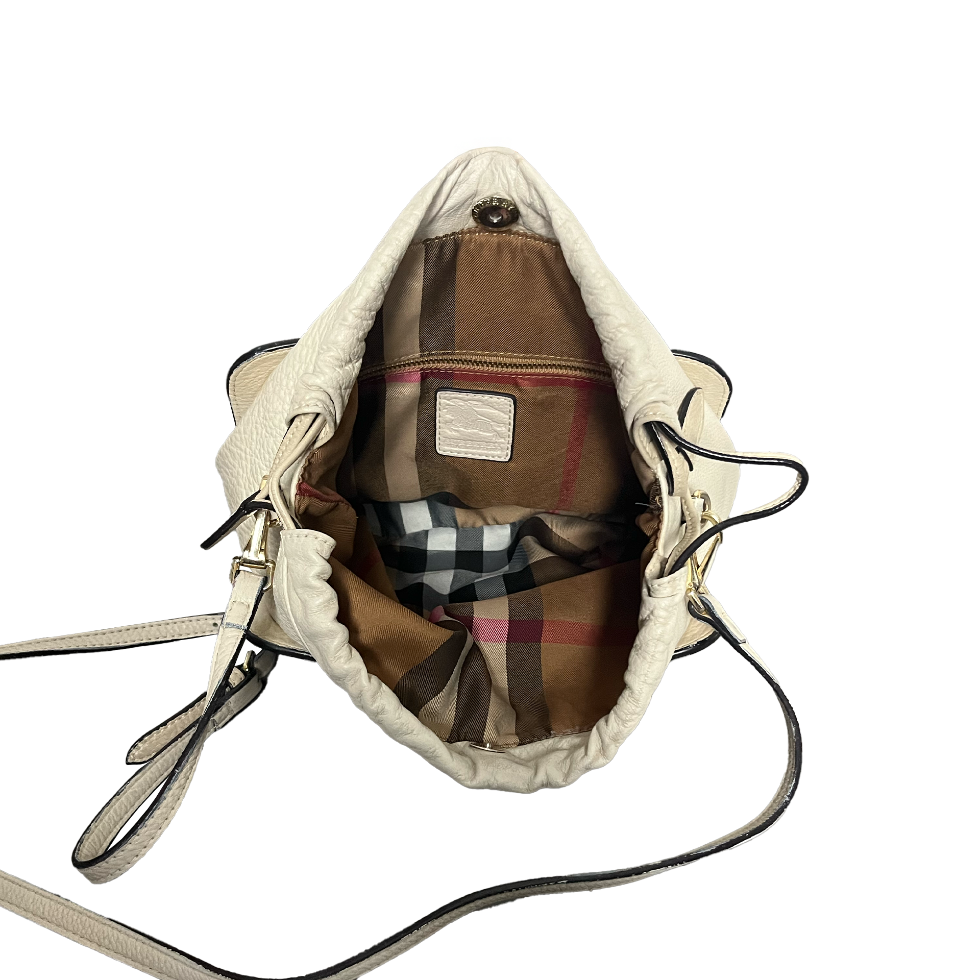 Burberry Leder Umhängetasche